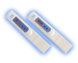 Probadores de TDS de diferentes rangos modelos TDS-2 y TDS-3