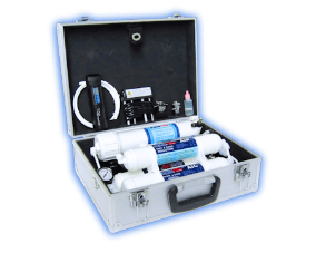 Kit de demostración de osmosis inversa modelo Travel-Kit RO